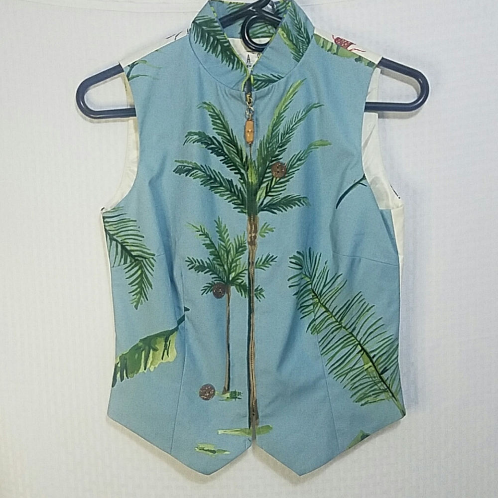 Womens Tapp New York Zipper Vest NWT size S